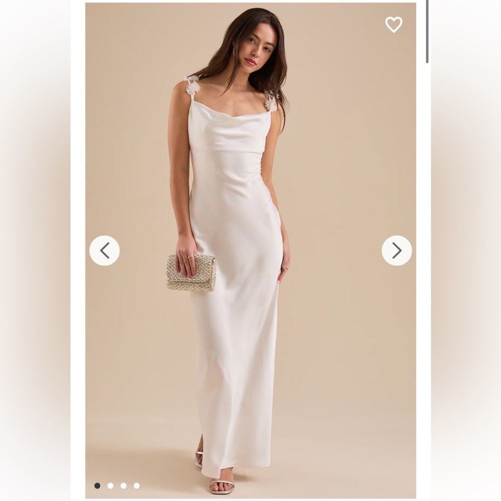 ALTAR’D STATE Scarlett Satin Maxi Dress